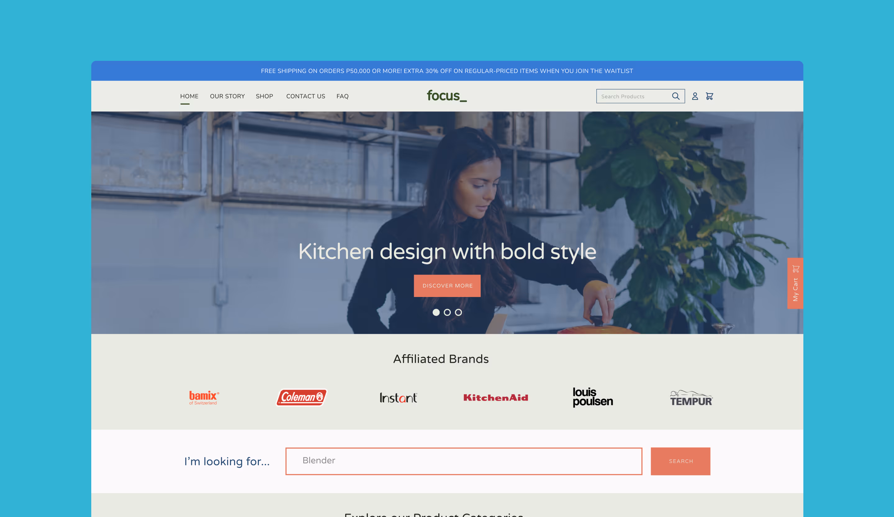 Focus Global: Enabling E-Commerce for a Global Brand